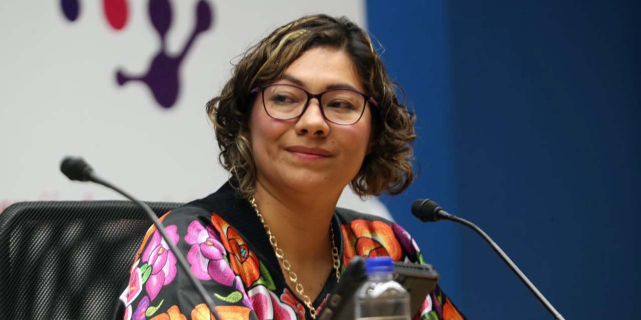 Rita Bell López Vences, consejera del INE.