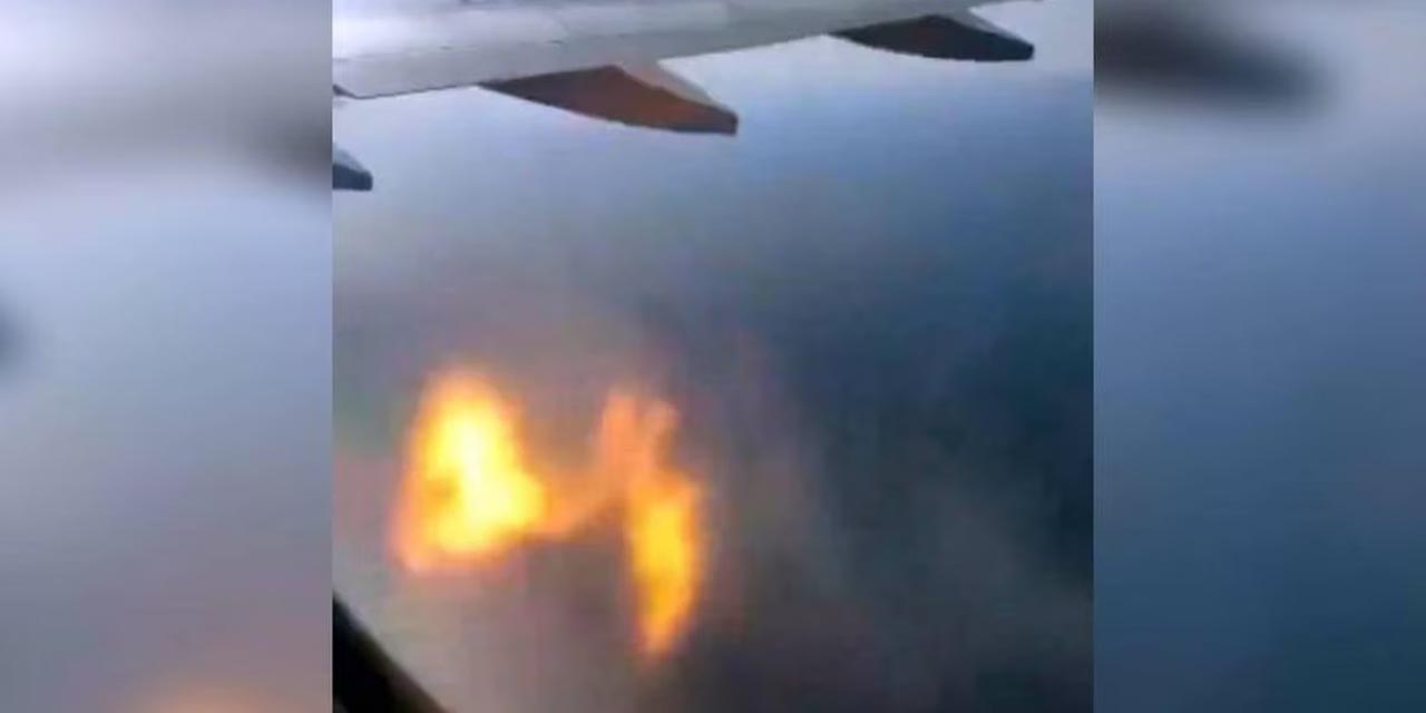 Graban explosión en motor de avión de Viva Aerobús | El Imparcial de Oaxaca