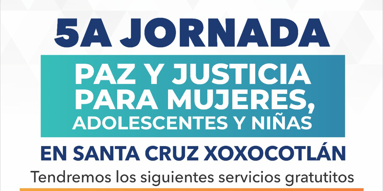 Llega a Xoxocotlán la “Jornada de la Paz y Seguridad” que promueve SESESPO | El Imparcial de Oaxaca