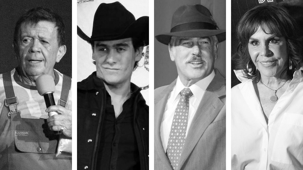 Famosos mexicanos fallecidos en el 2023: un año triste para el espectáculo. | El Imparcial de Oaxaca