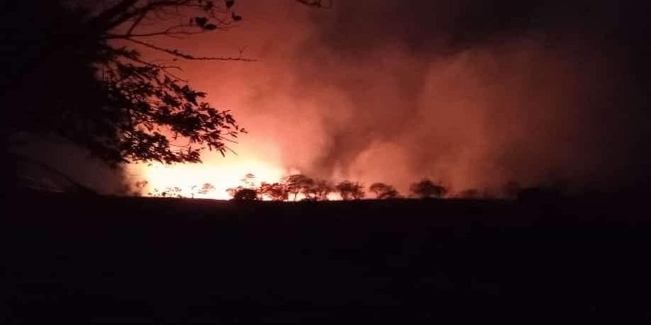 Voraz incendio moviliza a Bomberos en Petapa | El Imparcial de Oaxaca