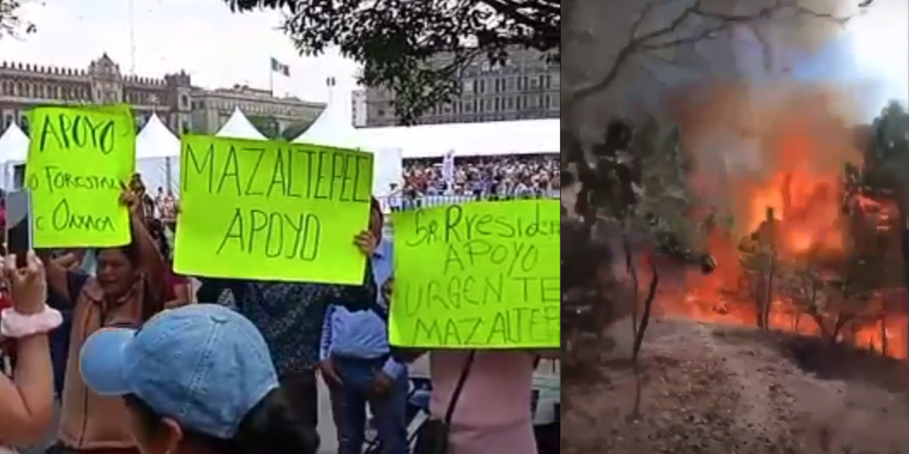 Urge ayuda para sofocar incontrolable incendio en Mazaltepec | El Imparcial de Oaxaca