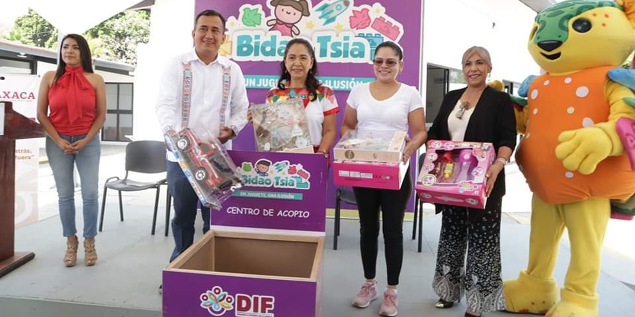 Se suma Secretaría de Administración a campaña de donación de juguetes  “BidaoTsia, un juguete, una ilusión” | El Imparcial de Oaxaca