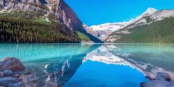 Foto: internet / El reflejo de Lake Louise