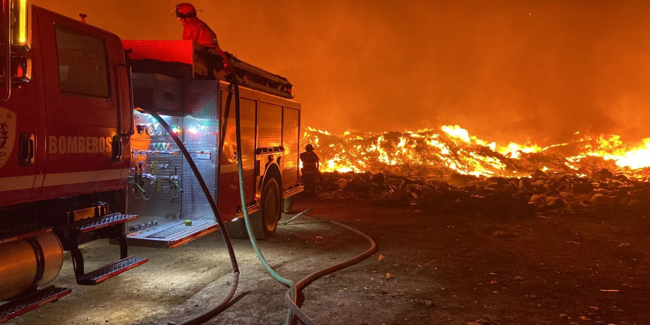Arde en llamas basurero de Matías Romero | El Imparcial de Oaxaca