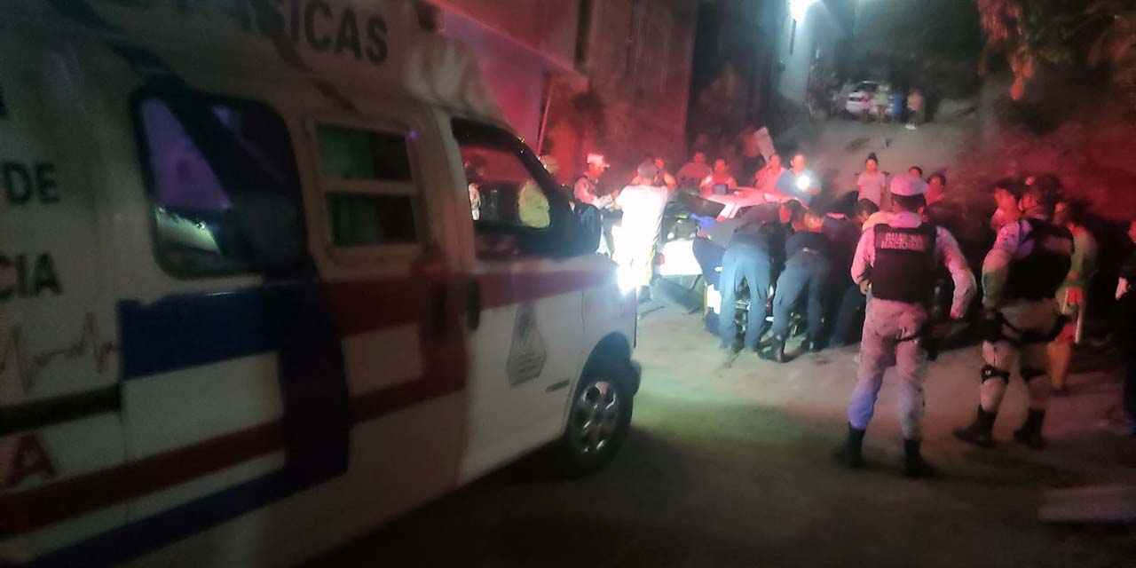 Aparatoso accidente en Salina Cruz | El Imparcial de Oaxaca