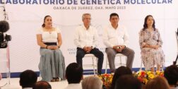 Foto: Luis Cruz / Ceremonia de inauguración del Laboratorio de Genética Molecular en Oaxaca.