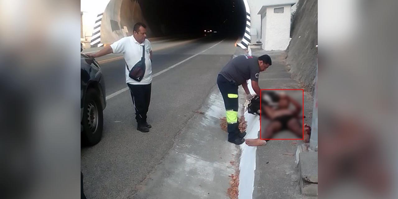 El lesionado dijo responder al nombre de Aníbal V. V., de 32 años de edad. Cae mientras realizaba ejercicio en Salina Cruz | El Imparcial de Oaxaca