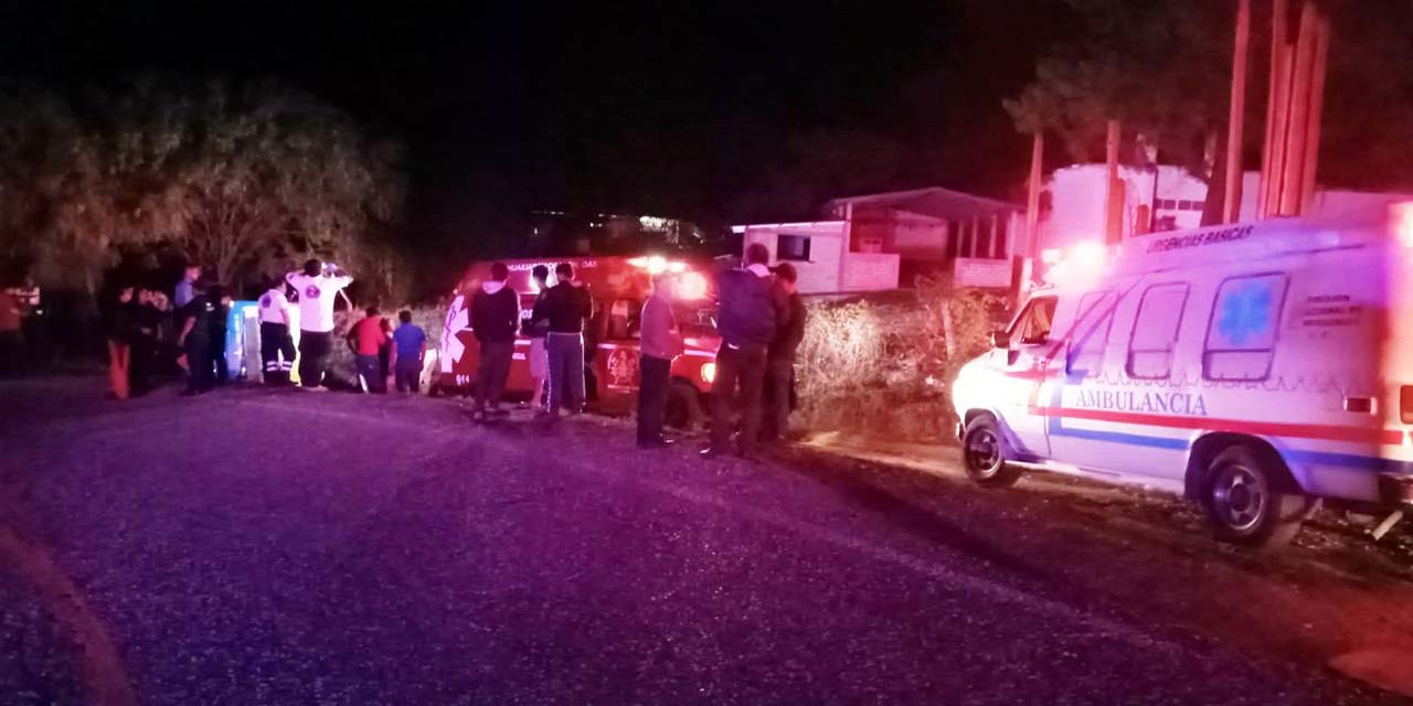 Urban de Megacable sufre volcadura con 8 personas abordo | El Imparcial de Oaxaca