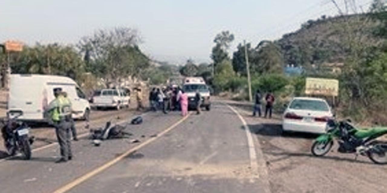 Atropellan a grupo de motociclistas en El Molino, Huajuapan | El Imparcial de Oaxaca