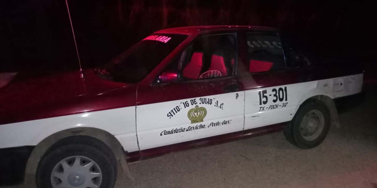 Taxi colisiona contra un motociclista en Pochutla | El Imparcial de Oaxaca