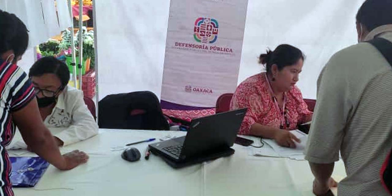 Foto: Facebook / Defensoría Pública del Estado de Oaxaca.