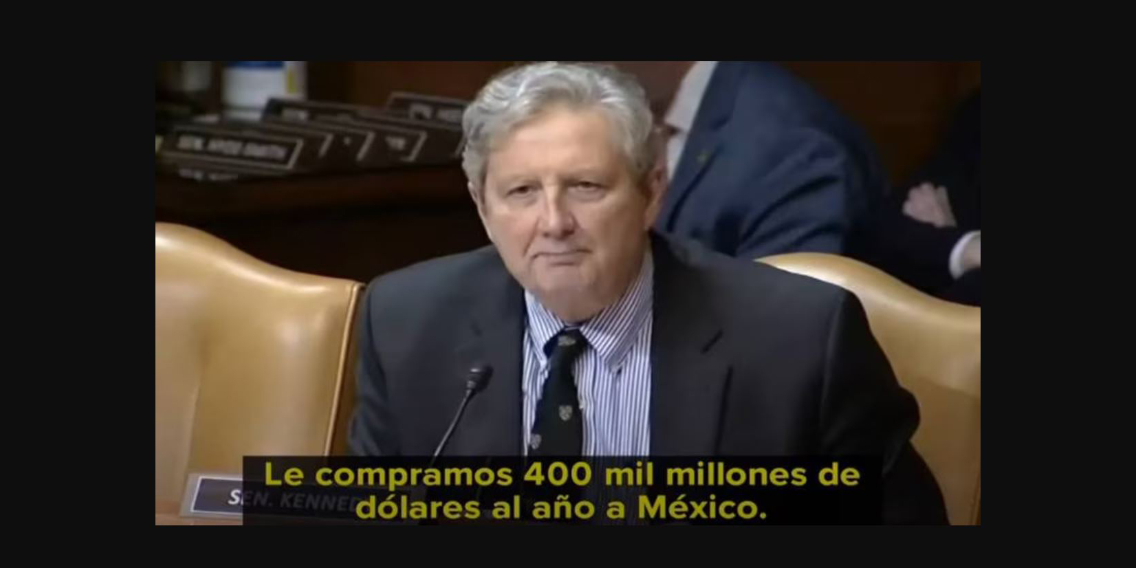 El republicano John Kennedy es declarado como Persona Non Grata en México | El Imparcial de Oaxaca