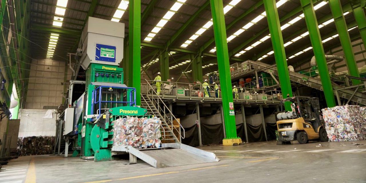 Foto: Cortesía / La Estación de Transferencia y Planta de Selección Azcapotzalco procesa mil toneladas de residuos sólidos al día.