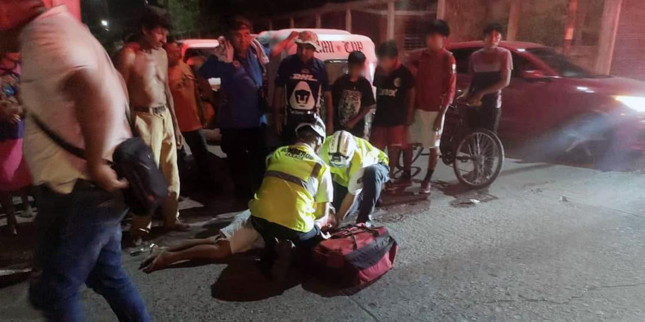 Mujer se lesiona al caer de un mototaxi en Juchitán | El Imparcial de Oaxaca