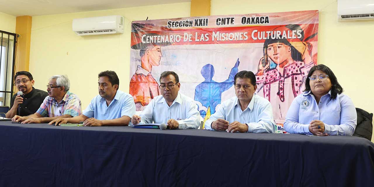 Foto: Luis Alberto Cruz / Maestros de la Sección 22 piden reactivar el programa de misiones culturales.