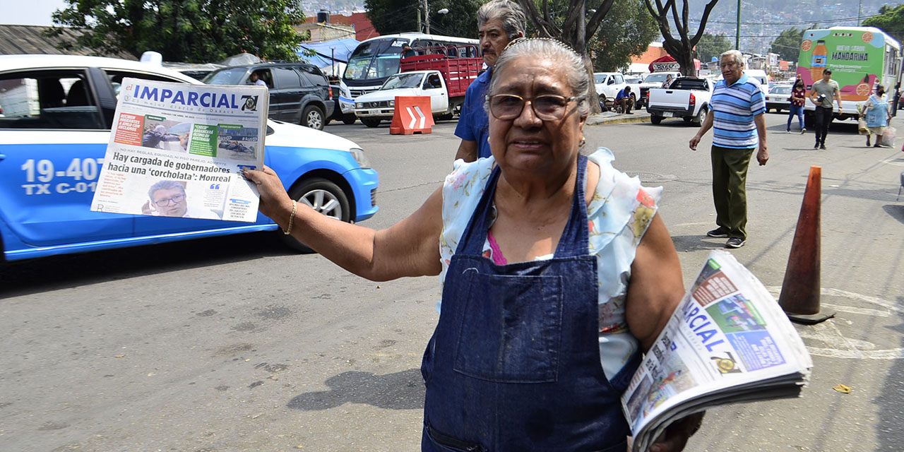 Marcelina ve titubear la llama del voceador | El Imparcial de Oaxaca