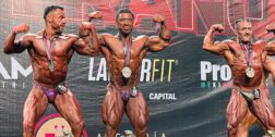 Moisés Cortés, el mejor de veteranos 40-44 años hasta 70 kg.