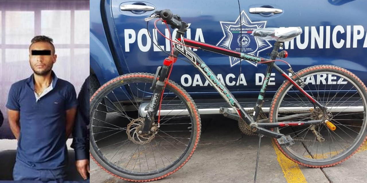 Cazan a presunto ladrón de bicicletas en Centro Histórico | El Imparcial de Oaxaca