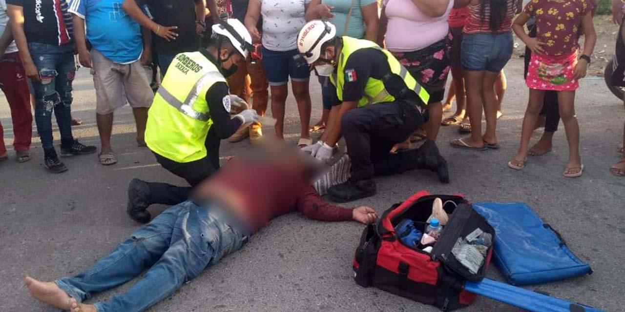 Vuelca mototaxi en Juchitán; chofer se fractura | El Imparcial de Oaxaca
