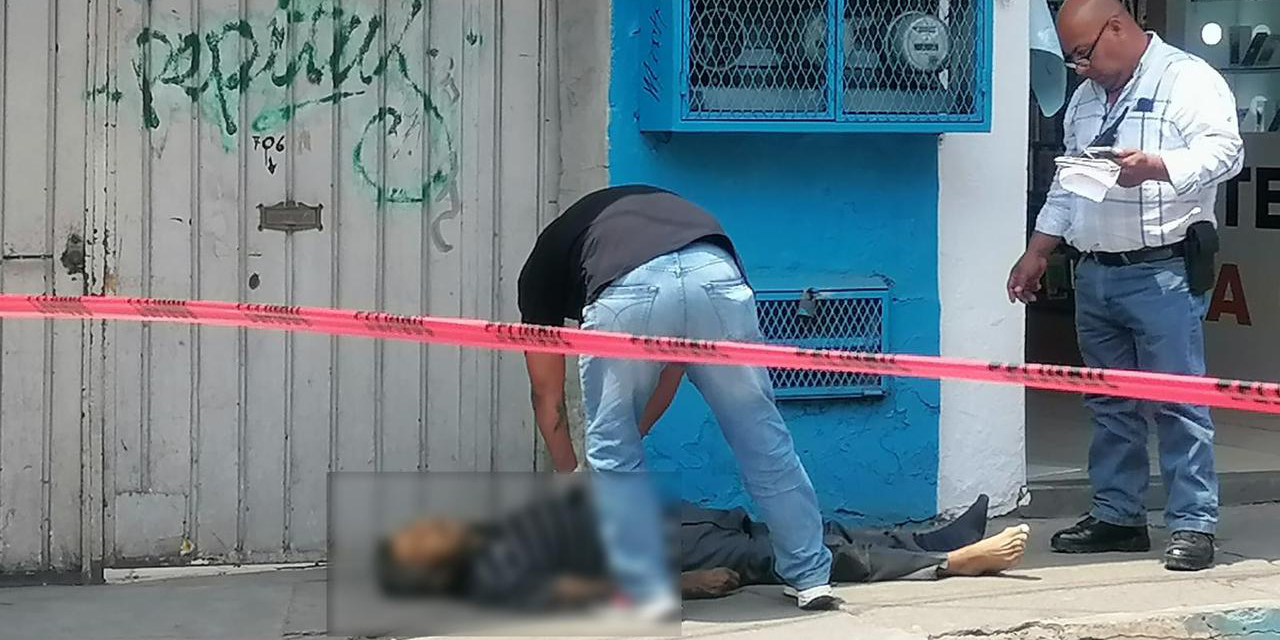 Hombre muerto en el  Centro, sin identificar | El Imparcial de Oaxaca