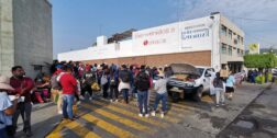 Foto: El Imparcial de Oaxaca / Integrantes de la S-22 tomaron las instalaciones de la terminal de ADO y del Aeropuerto