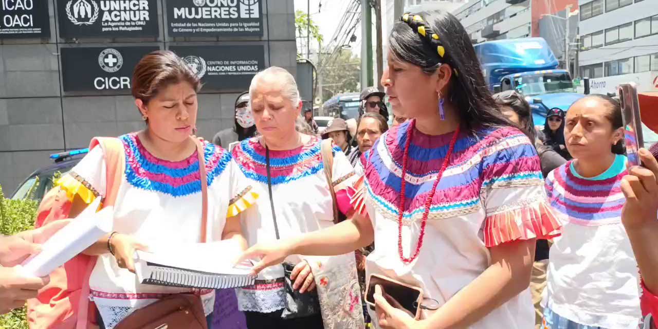 Demandan mujeres mazatecas a ONU-DH, revisar expediente de familiares presos | El Imparcial de Oaxaca
