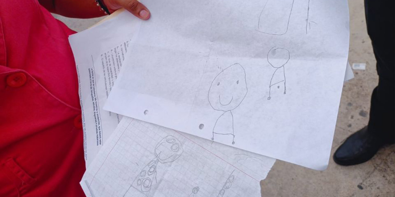 Dibujo de una niña pequeña revela que sufría de abuso sexual | El Imparcial de Oaxaca