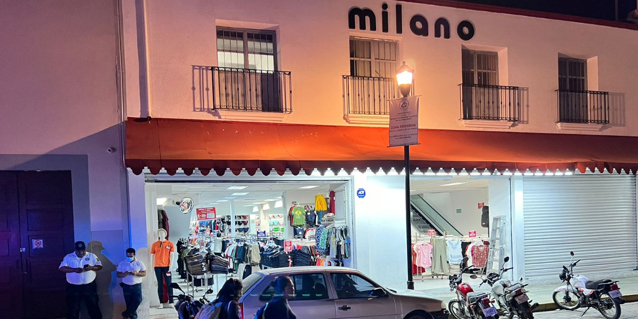 Se arranca la existencia en una tienda Milano | El Imparcial de Oaxaca