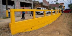 Fotos: Municipio de Oaxaca de Juárez / Entre las dos obras se encuentra un muro de contención en San Felipe del Agua.