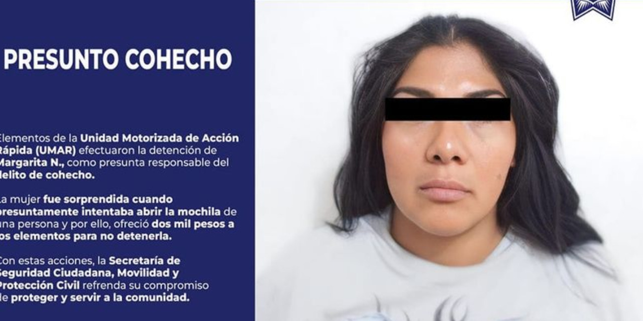 La cachan tratando de robar y la detiene por cohecho | El Imparcial de Oaxaca
