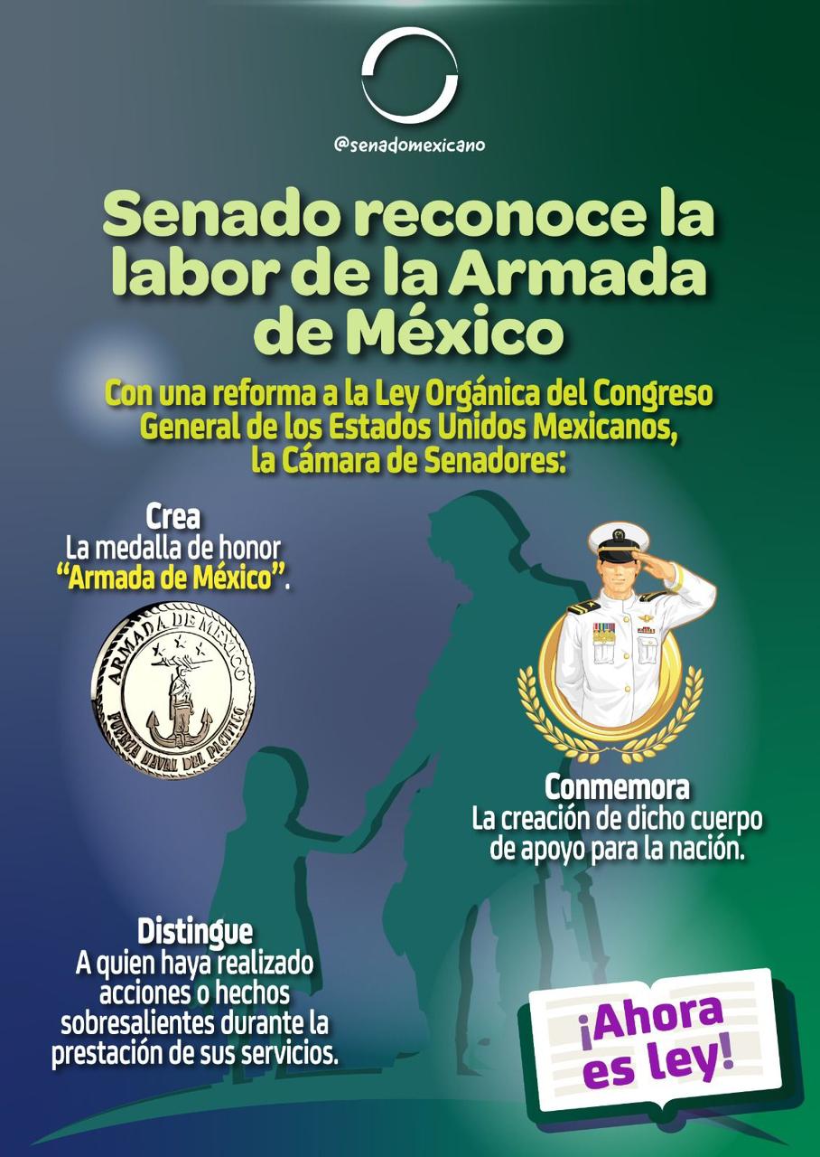 Senado de México: Armada de Mèxico & Espacio para la cultura | El Imparcial de Oaxaca