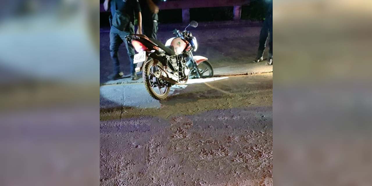 Motociclista sufre accidente en el Libramiento Norte de Huajuapan | El Imparcial de Oaxaca