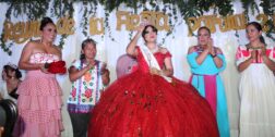 Con la coronación de la reina inició la fiesta patronal en Cuicatlán.
