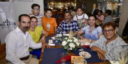 Fotos: Rubén Morales / El acontecimiento fue festejado en un restaurante de esta ciudad donde estuvo reunida su familia.