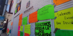 Foto: El Imparcial de Oaxaca / Protesta de trabajadores de Semovi