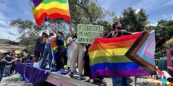 Foto: Luis Alberto Cruz / La comunidad LGBT+ exige respeto a sus derechos.