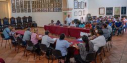 Foto: Municipio de Oaxaca de Juárez / La administración municipal inició contactos con representantes de los 6 sindicatos municipales.