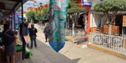 La persona en situación de calle estaba tirada sobre la diagonal de Juárez Maza.