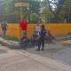 Mototortillero y taxista protagonizan choque en Salina Cruz