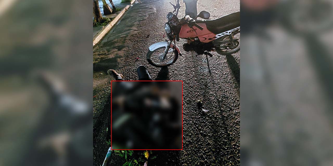 Motociclista sufre un choque en Periférico | El Imparcial de Oaxaca