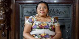 La mexicana María Liria Fabiola May Canul es una lideresa maya de México que trabaja en el estado de Yucatán.