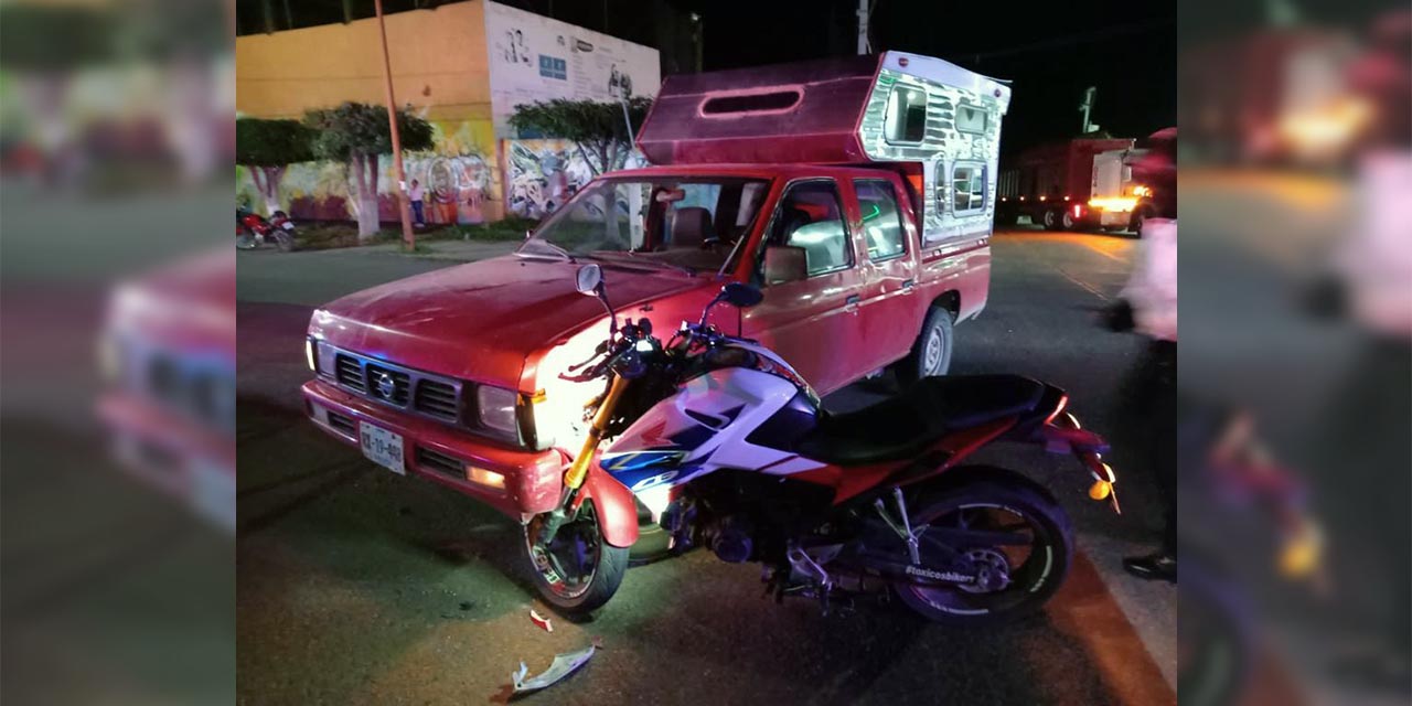 Se accidenta con su moto en bulevar Tierra del Sol | El Imparcial de Oaxaca