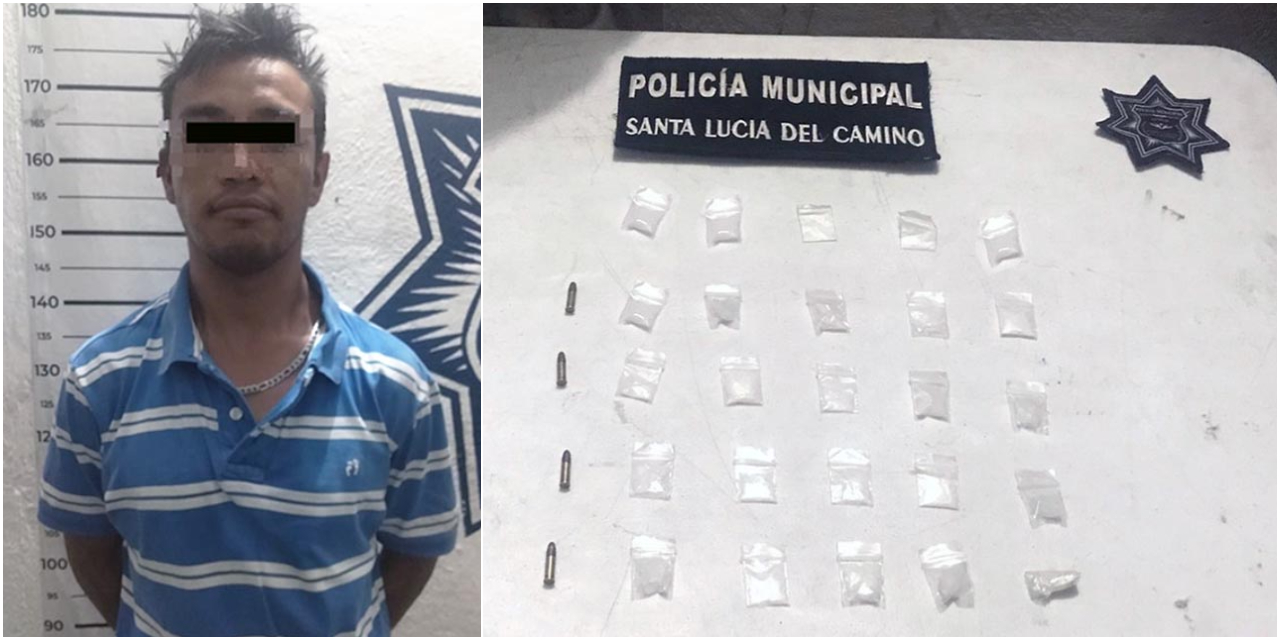 Cae con cristal, cartuchos útiles y motocicleta robada | El Imparcial de Oaxaca