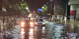 Foto: Luis Cruz / Por las lluvias, todos los años, la misma inundación en El Bajío, en Santa Lucía del Camino.