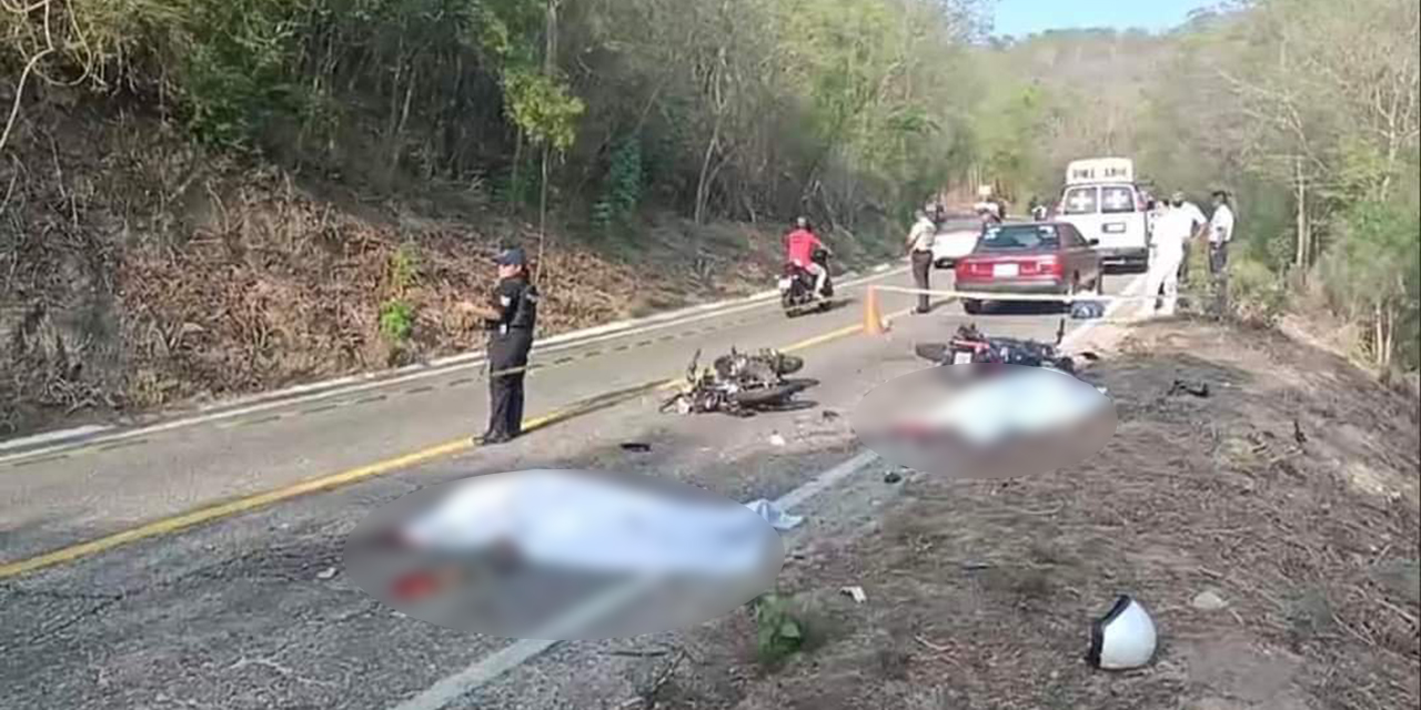 Dos motociclistas mueren en encontronazo en Huatulco | El Imparcial de Oaxaca