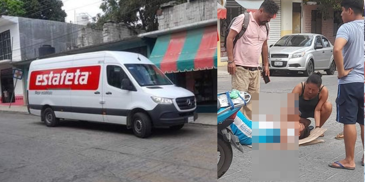 Adolescente resultó lesionado al estar involucrado en choque