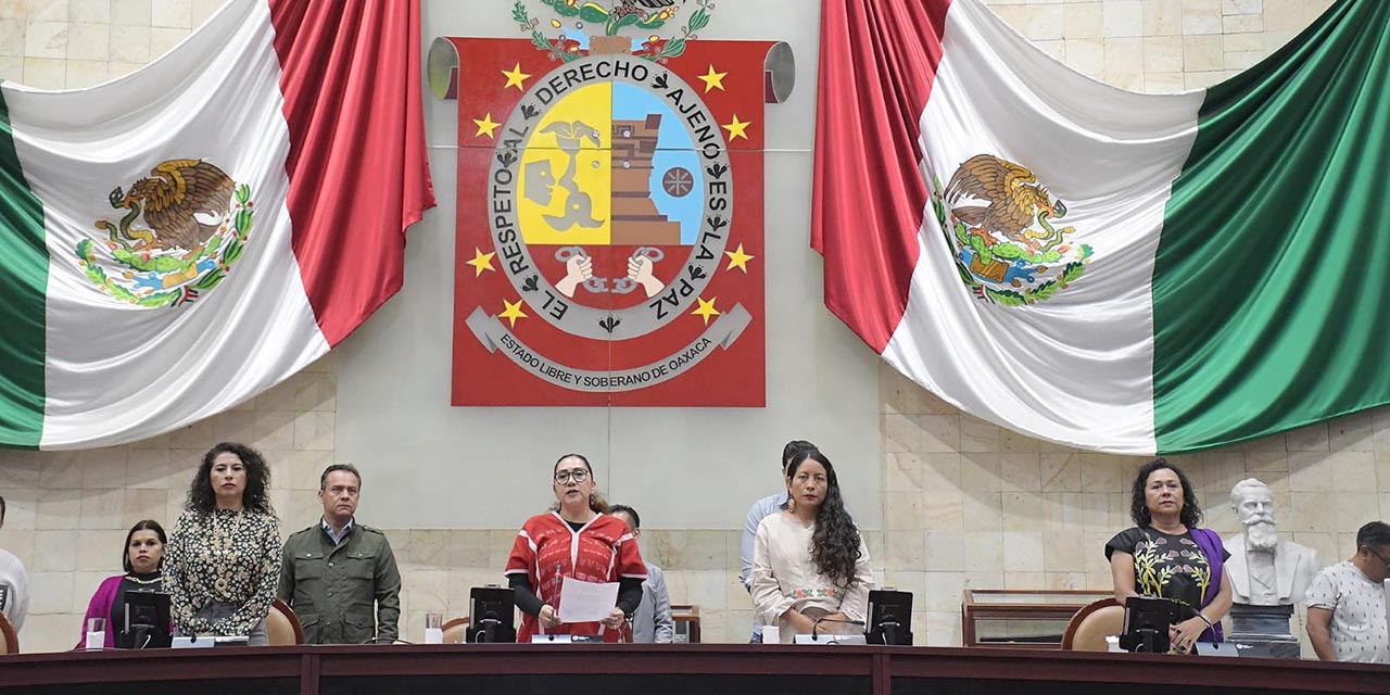 Foto: Congreso de Oaxaca / La 65 legislatura aprobó el Plan Estatal de Desarrollo (PED) 2022-2028.