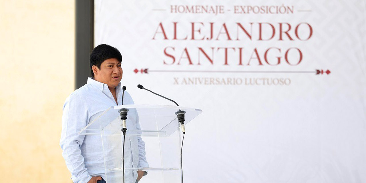 A 10 años de su muerte, rinden homenaje a Alejandro Santiago | El Imparcial de Oaxaca