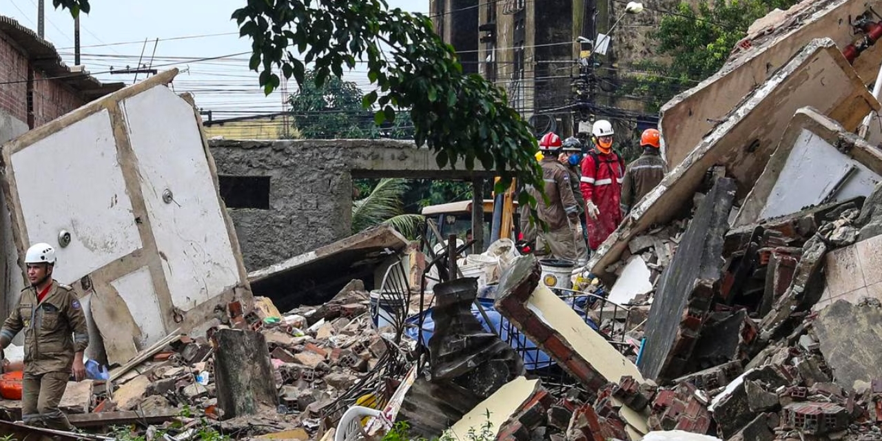 Brasil: se desploma un edificio residencial en la ciudad de Paulista | El Imparcial de Oaxaca